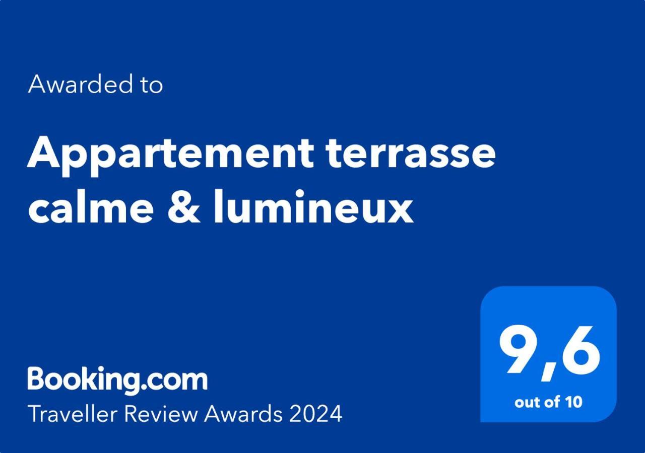 Terrasse - Hyper Centre - 2 Chambres - Parking Gratuit - Calme & Lumineux - Arrivee Autonome Marselha Exterior foto
